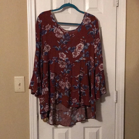 American Eagle Outfitters Tops - American Eagle Floral Peasant Top